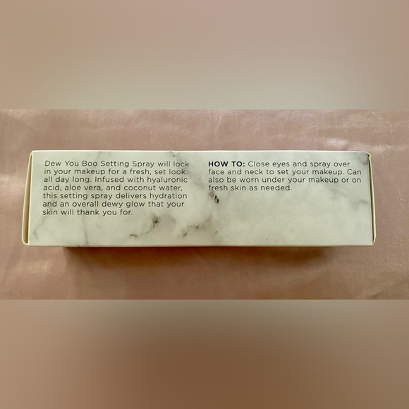 Lala Beauty Dew Your Boo Setting Spray Full Size 100ml/3.52 fl oz NIB - Picture 3 of 5